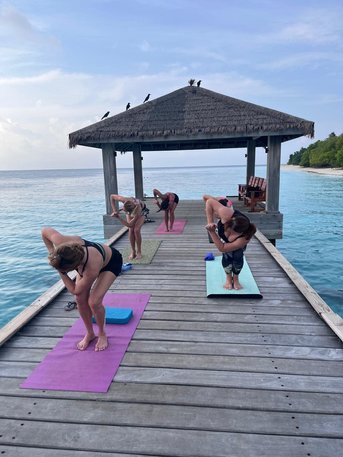 Joga pobyt na Maldivách