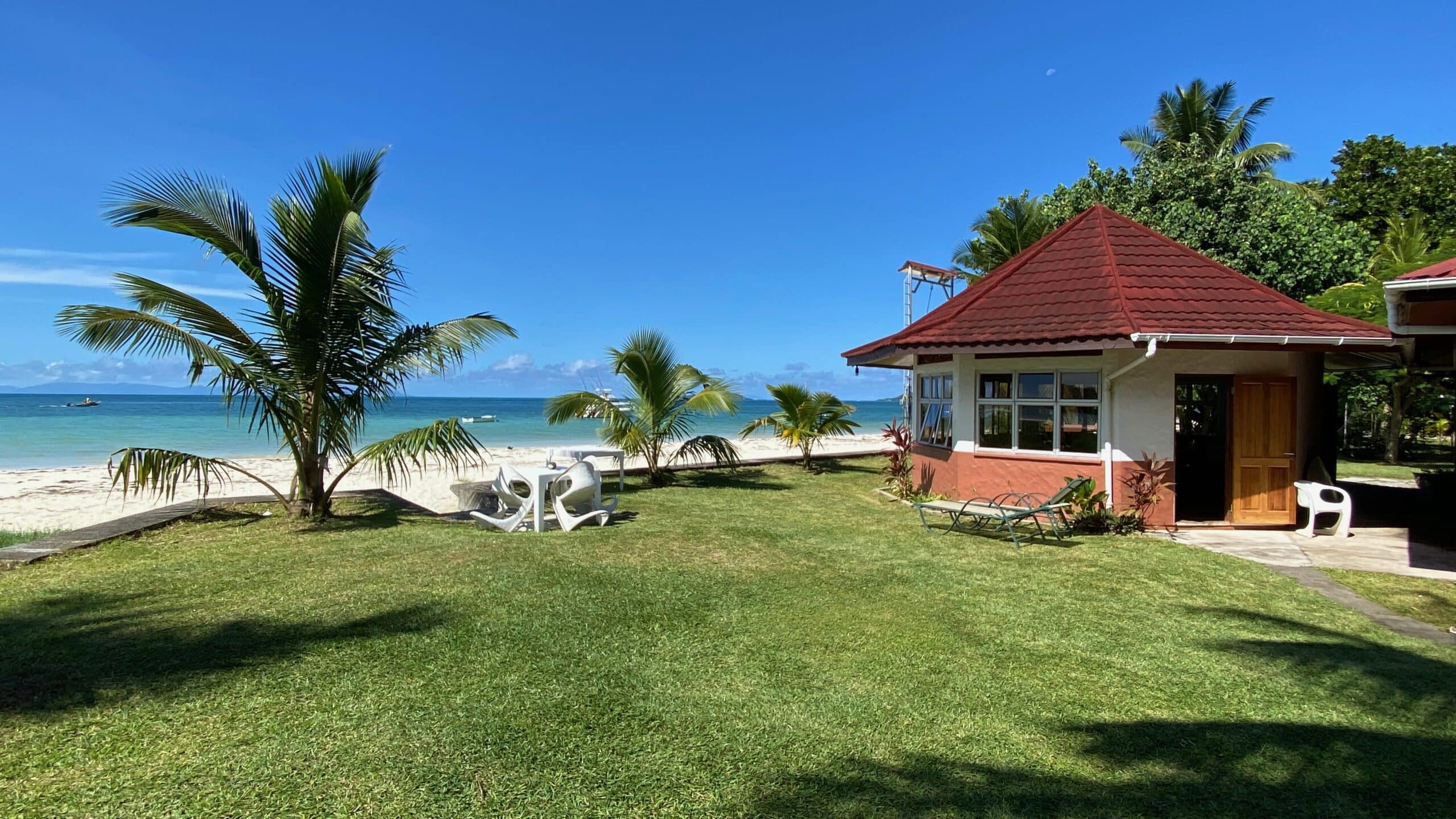 Beach Villa Guesthouse Grand Anse Praslin Seychely